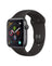 Apple Watch Series 4 GPS 44MM Aluminium With Black Band 16GB - Space Grey