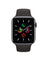 Apple Watch Series 5 44mm GPS - Silver Aluminium Case Black Strap