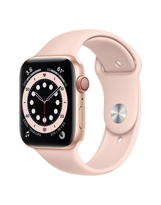 Apple Watch Series 6 GPS 40MM Aluminum with Pink Band 32GB - Gold