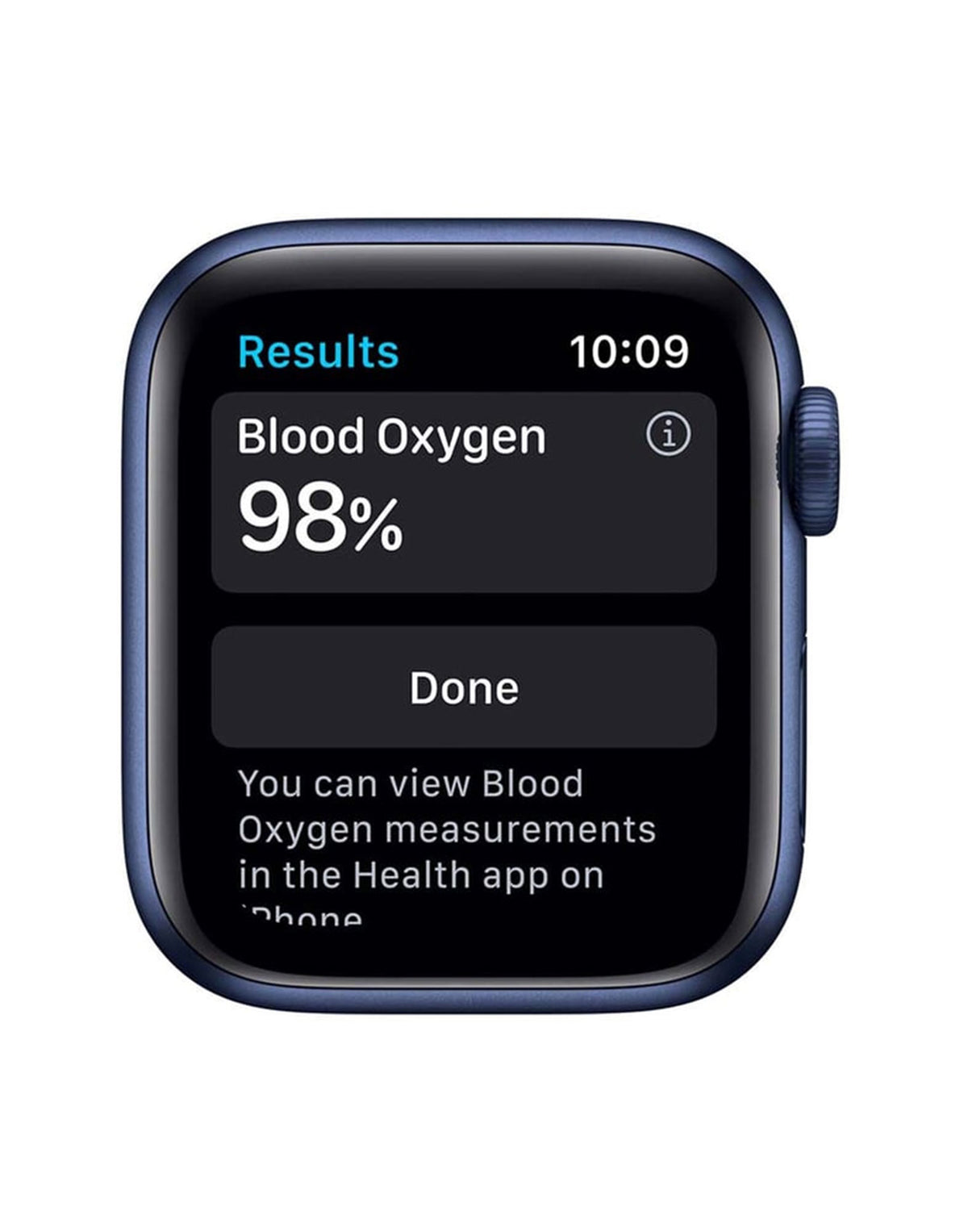 Apple Watch Series 6 GPS Cellular 40mm Deep Navy Sport Band - Blue Aluminium