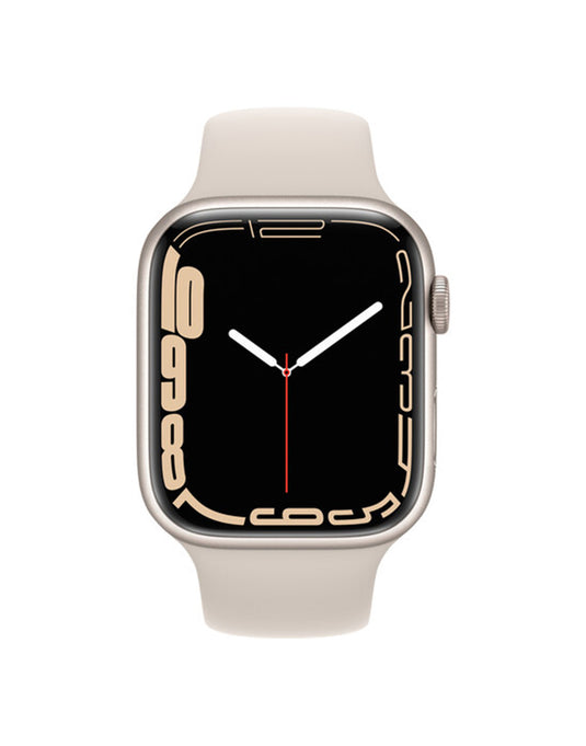 Apple Watch Series 7 Aluminum 41MM GPS Battery 100% - Starlight