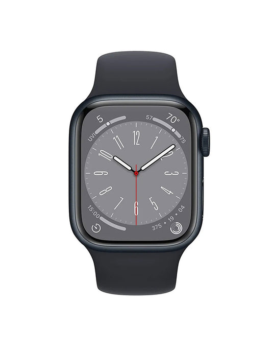 Apple Watch Series 8 Aluminum 41MM GPS + Cellular Black - Midnight (Acceptable-Refurbished)