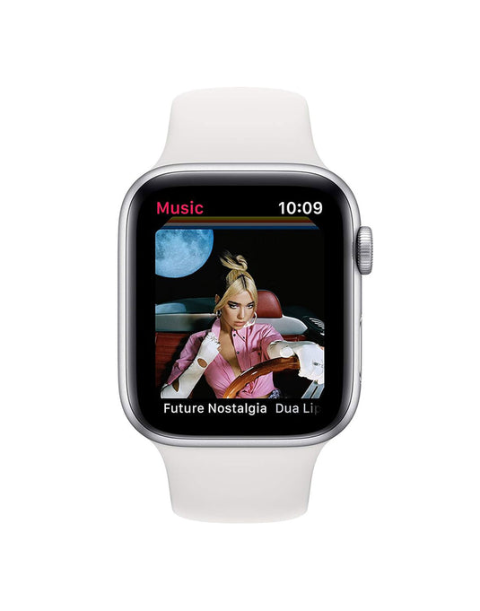 Apple Watch Series SE 2 2022 GPS 40MM Aluminium with White Band 32GB - Silver