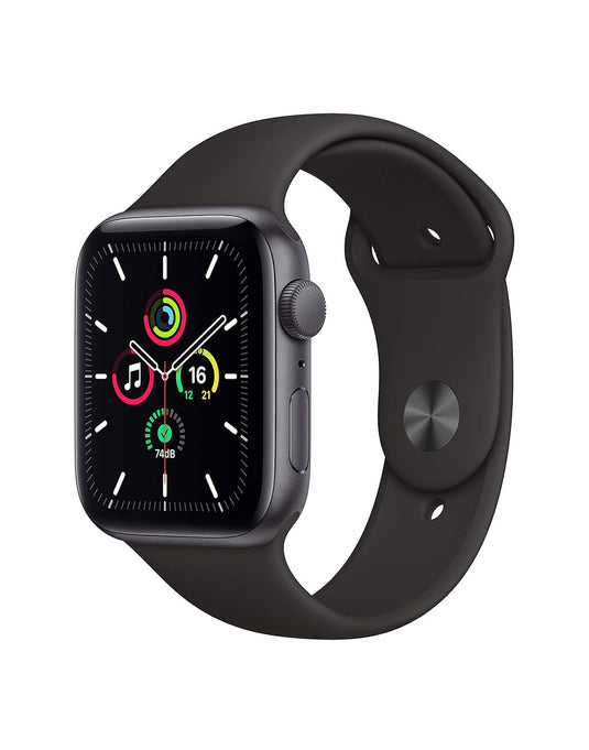 Apple Watch Series SE GPS 44MM Aluminum with Black Band 32GB - Space Grey
