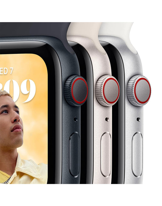Apple Watch Series SE (Gen 2) 40mm GPS - Silver With White Strap