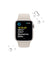 Apple Watch Series SE (Gen 2) 40mm GPS - Starlight With Starlight Strap