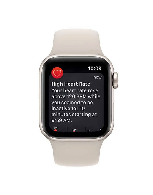 Apple Watch Series SE (Gen 2) 40mm GPS - Starlight With Starlight Strap