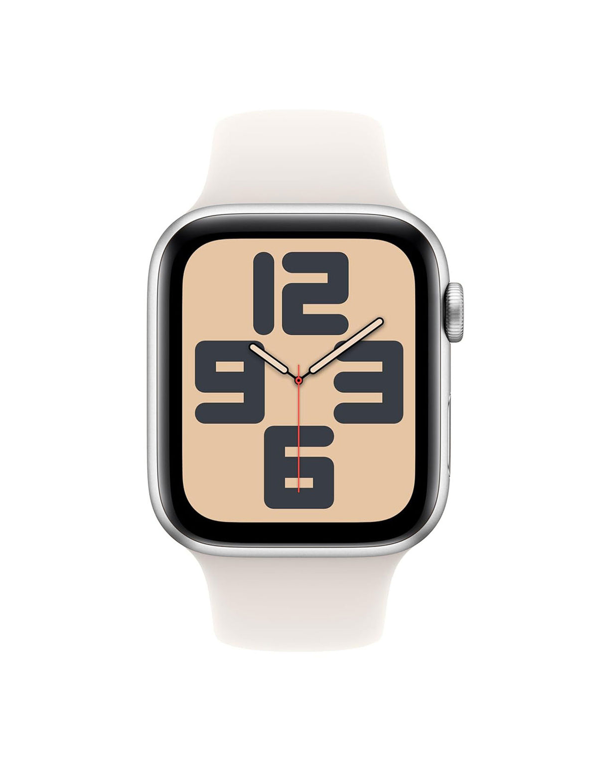 Apple Watch Series SE (Gen 2) 44mm GPS - Silver With Starlight Strap