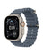 Apple Watch Ultra 1st Gen 49MM GPS + Cellular Natural Titanium With Blue Strap