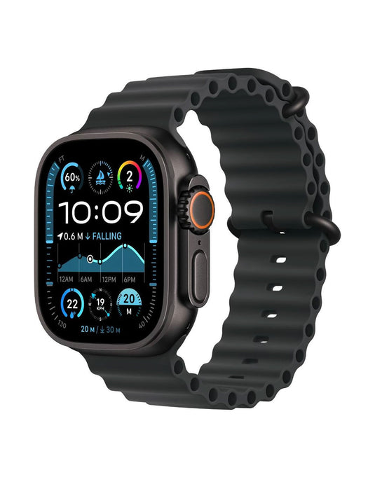 Apple Watch Ultra 2 49MM GPS + Cellular Titanium with Black Band - Black Titanium