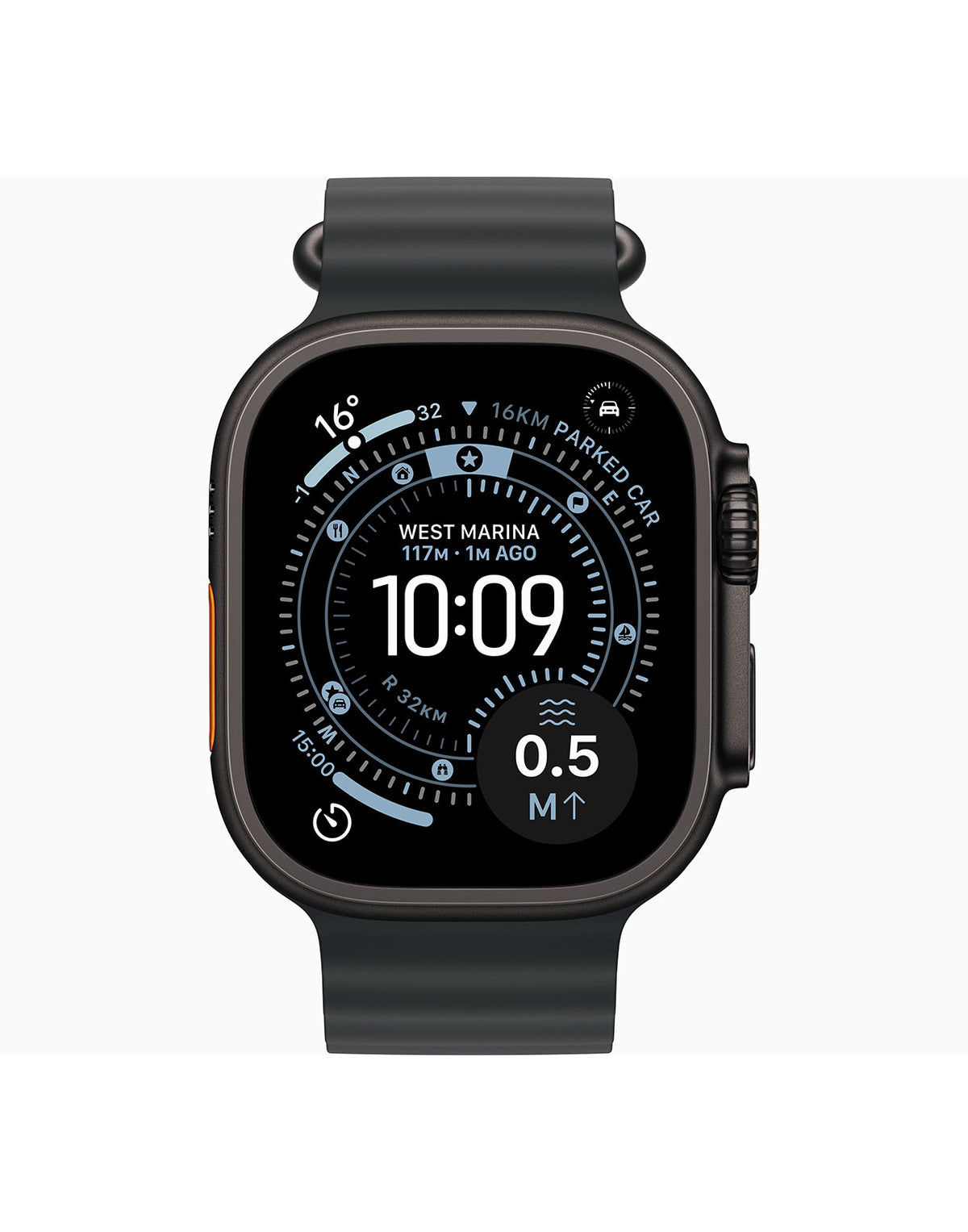 Apple Watch Ultra 3 (GPS + Cellular) 49mm - Black Titanium Case