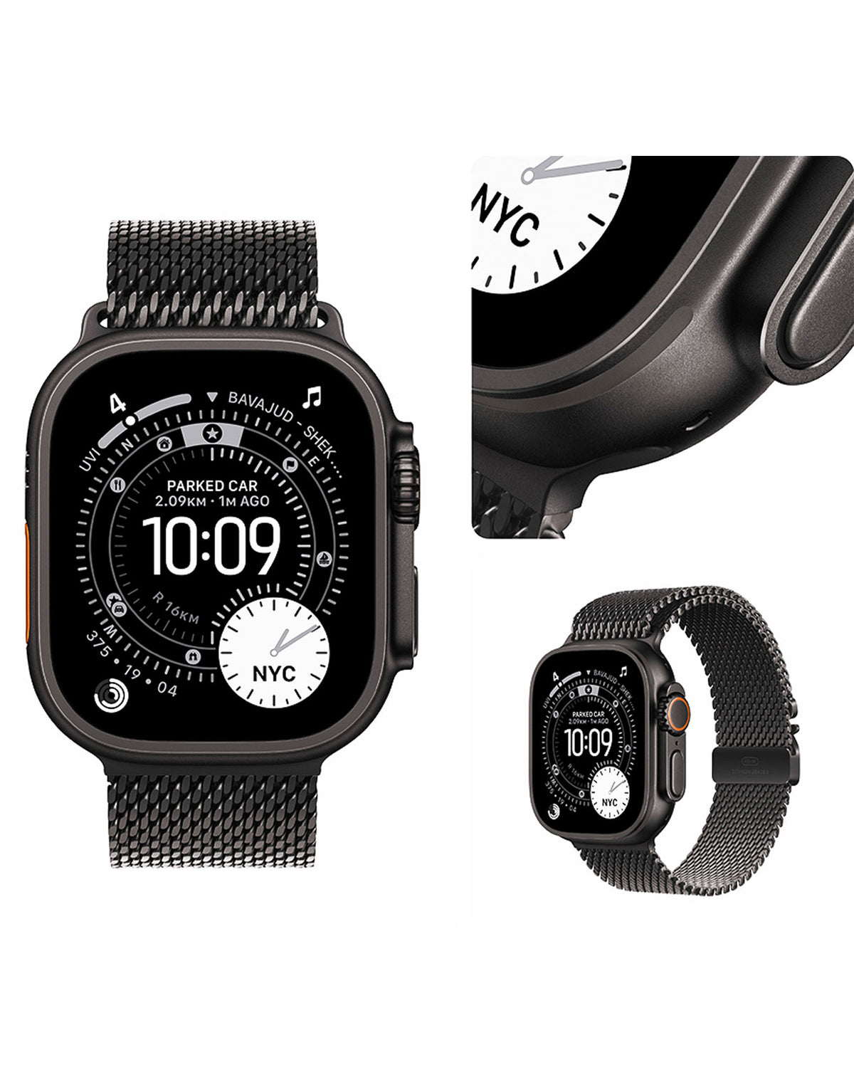 Apple Watch Ultra 3 (GPS + Cellular) 49mm - Black Titanium Case