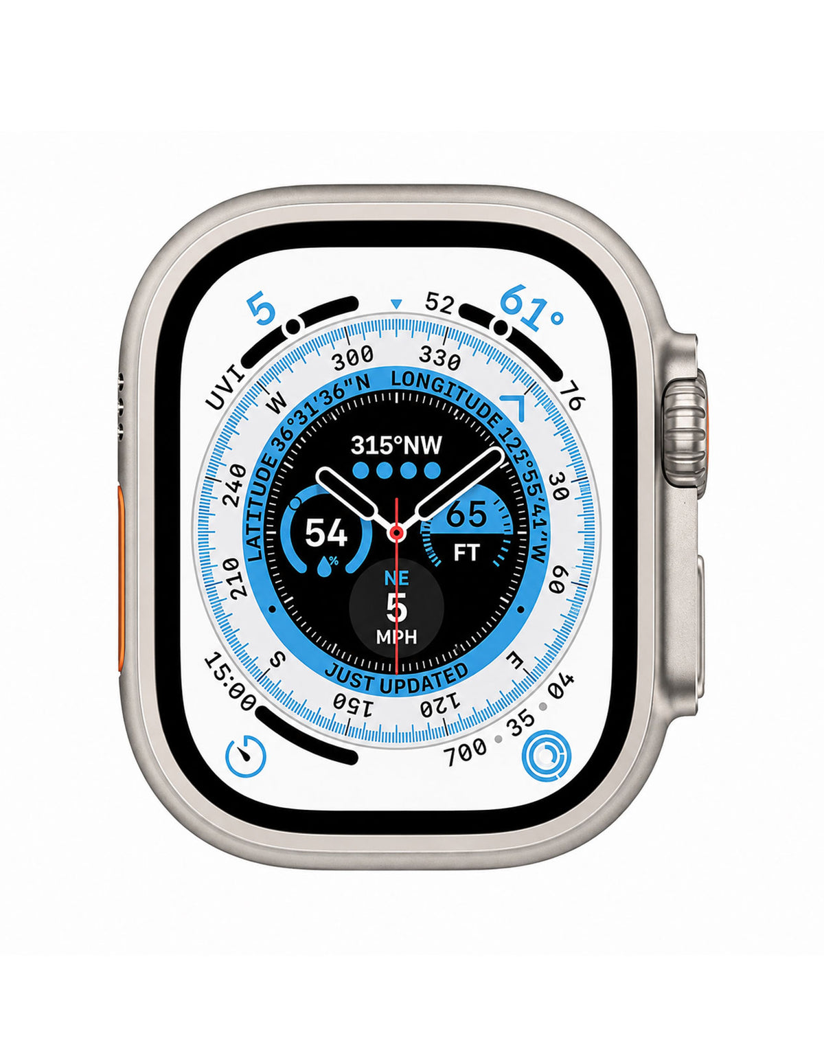 Apple Watch Ultra Series 1 Titanium 49MM GPS + Cellular - Titanium