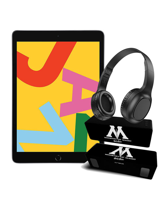 Apple iPad 7th Gen (2019) 32GB Wifi Only (Very Good Pre-Owned) + Bluetooth Wireless Speaker 014 DC + Headset W46 (Bundle Deal)