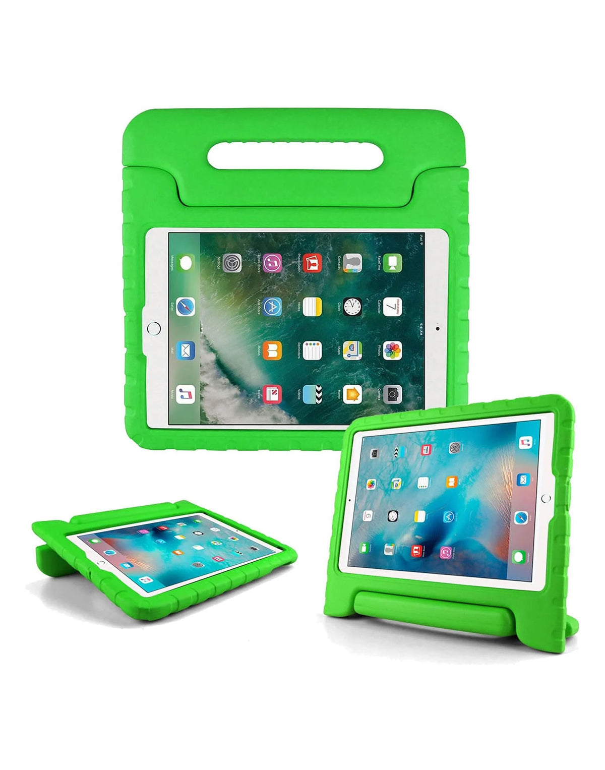 Apple iPad Kids Shockproof Stand Case For 7th / 8th / 9th / Air 3 / Pro 10.5 - Green