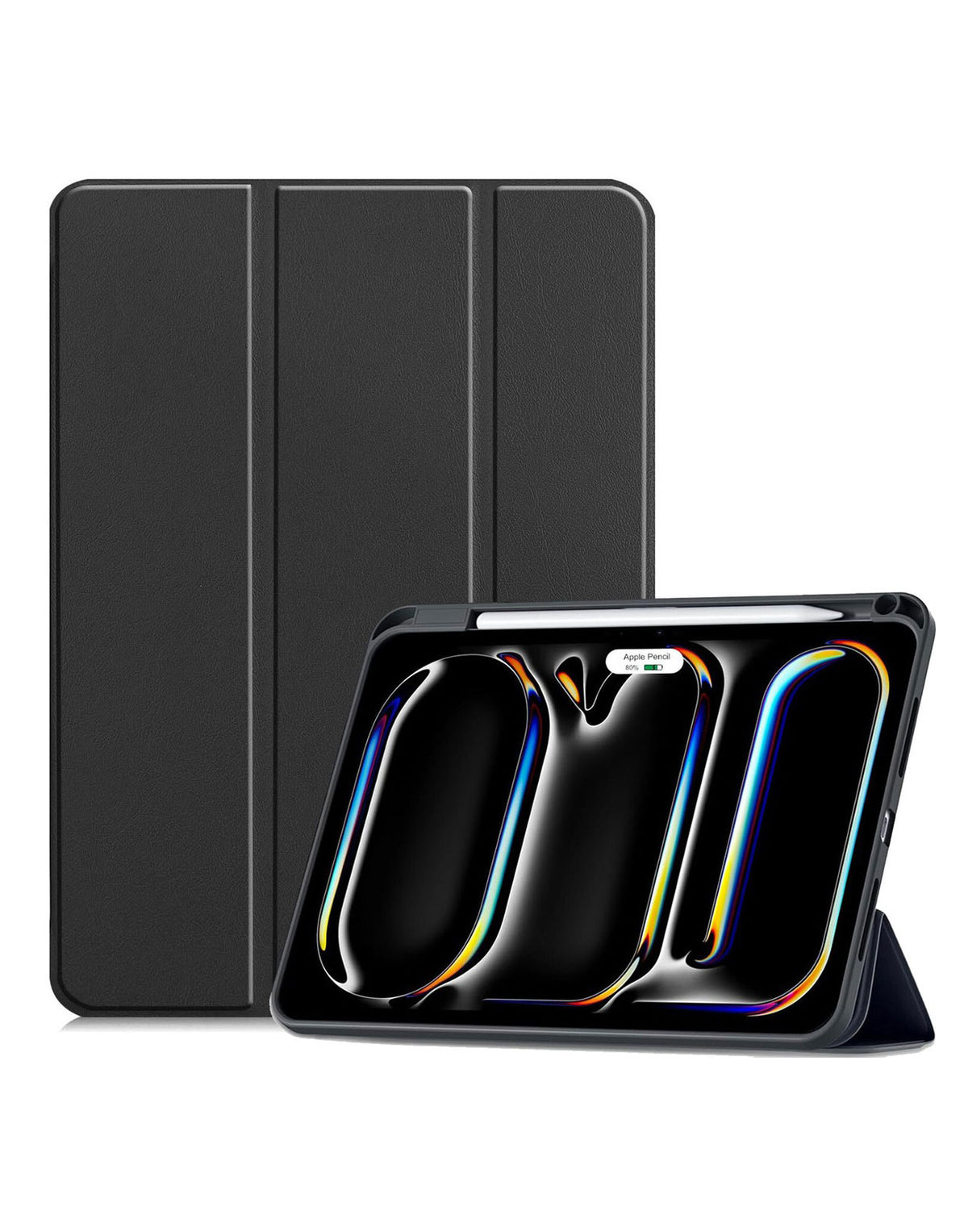 Apple iPad Pro 11 (2024) 11-inch Hard Protective Case With Stand - Black