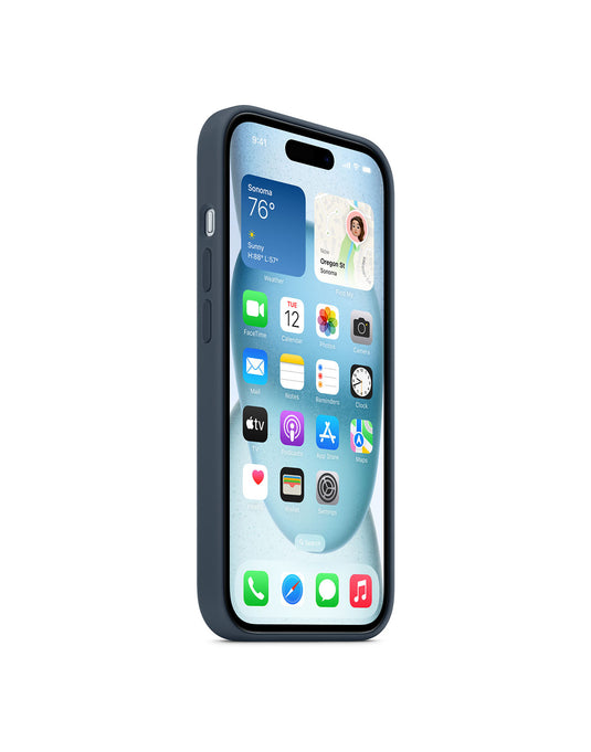Apple iPhone 15 Silicone Case with MagSafe (Brand New-Open Box)