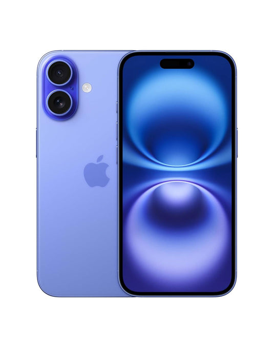 Apple iPhone 16 128GB 5G Battery Above 90% - Ultramarine (Good-Refurbished)