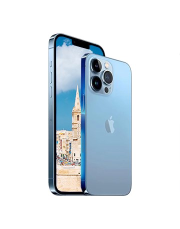 Apple iPhone 13 Pro 256GB 5G Battery 100% (Face ID Not Working) - Sierra Blue 
