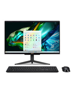 Aspire C27-1700 27-inch i3 12th Gen 8GB 512GB @1.20GHz Windows 11 Home All in One Desktop PC - Black (As New Pre-Owned)