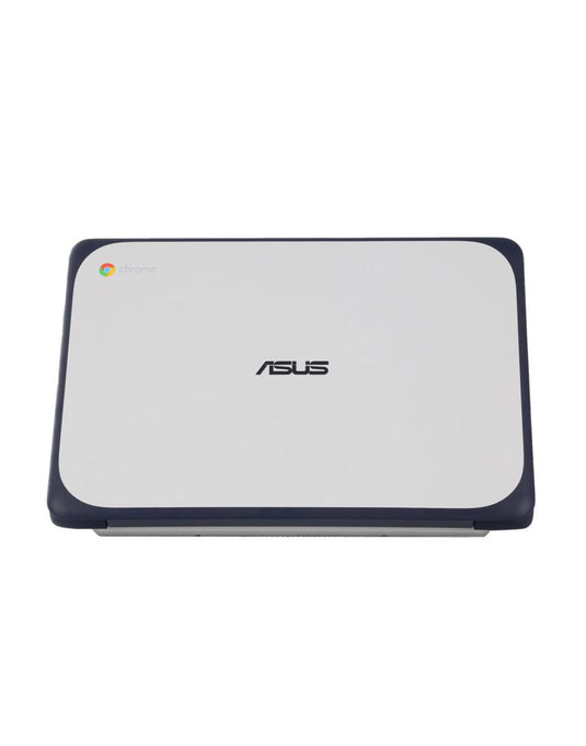 Lid View of Asus Chromebook C202S 12-inch 4GB 16GB