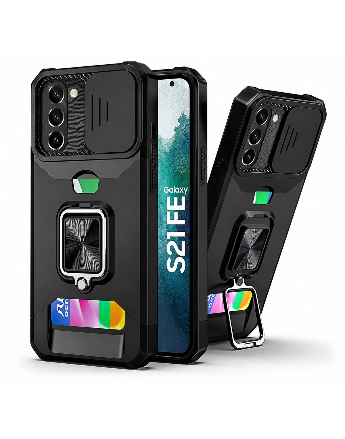 Back Kickstand Case For Samsung Galaxy S21 FE