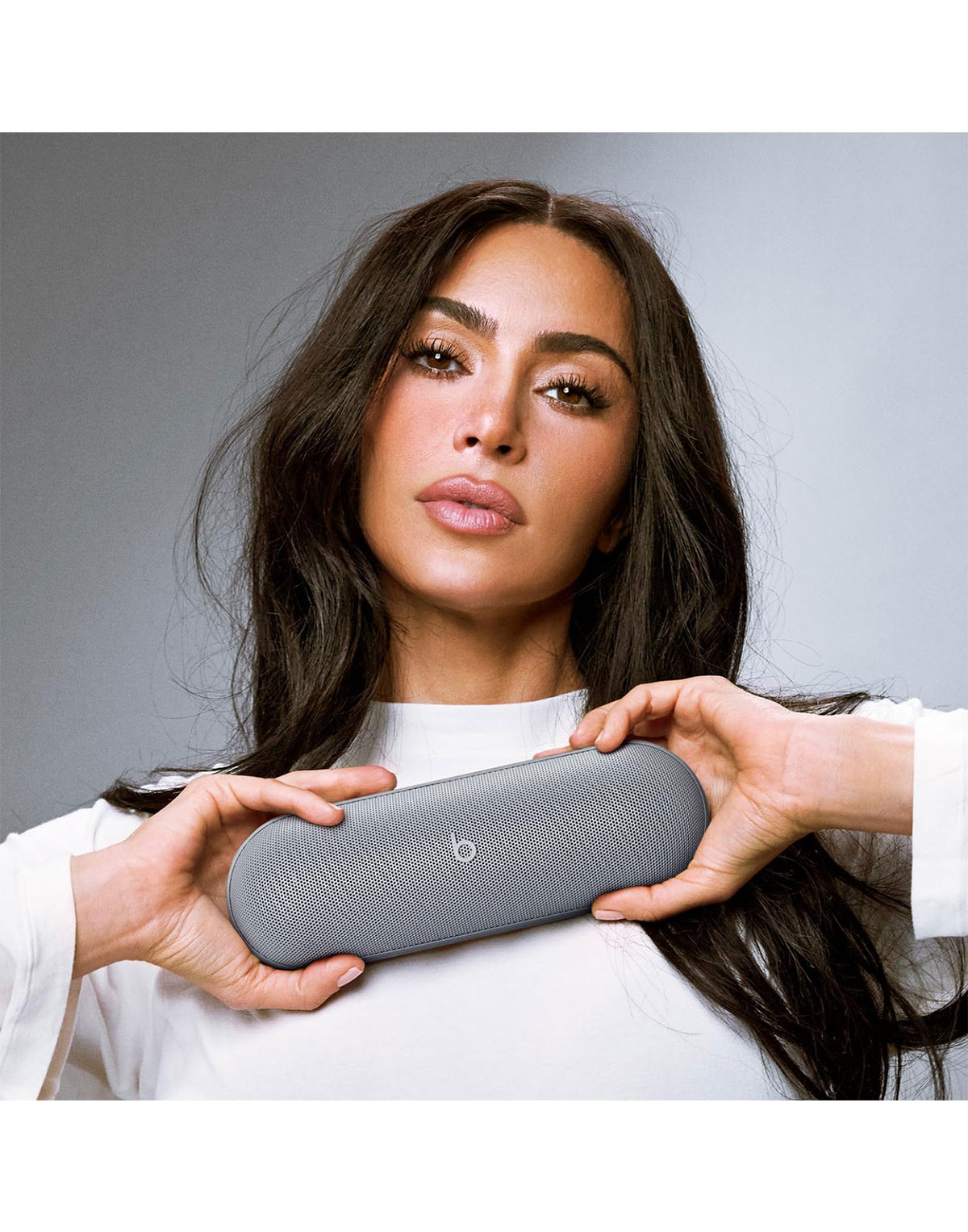Beats Pill Wireless Bluetooth Speaker - Kim K Special Edition - Light Grey