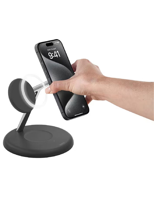 Belkin Boost Charge Pro 3-in-1 Wireless Charging Stand - Black