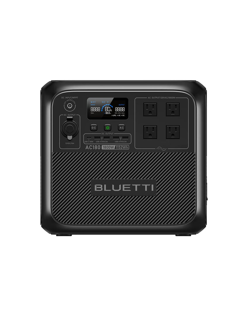 Bluetti AC180 Portable Power Station | 1800W 1152Wh