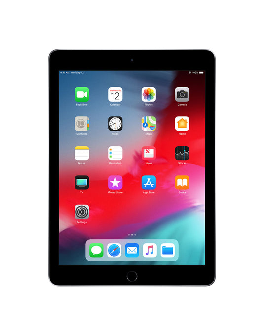 Apple iPad 6th Gen (2018) 9.7-inch 128GB Wifi + Cellular 4G - Space Gray