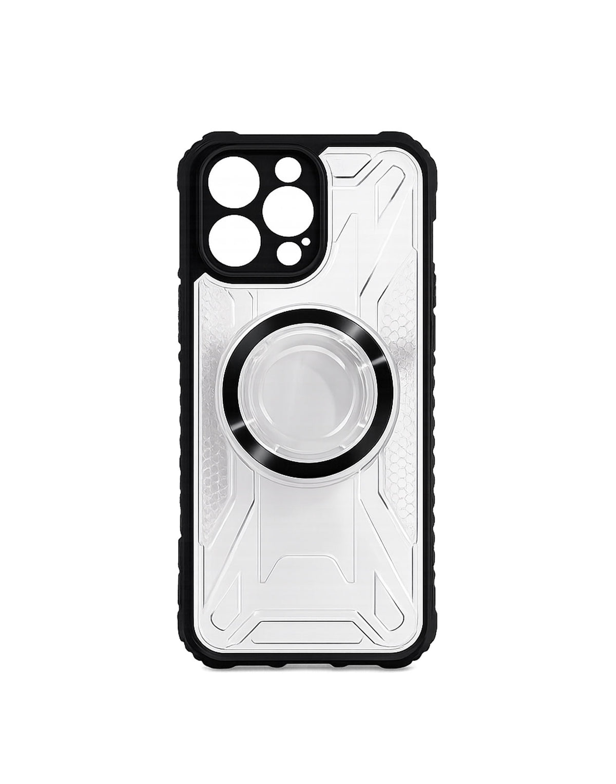 Case Artistry Mag Shield Elite Case For Apple iPhone 14 Pro - Clear & Black