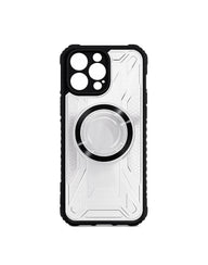 Case Artistry Mag Shield Elite Case For Apple iPhone 14 Pro - Clear & Black