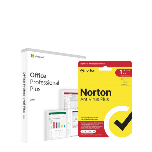 MS Office + Norton AntiVirus Plus