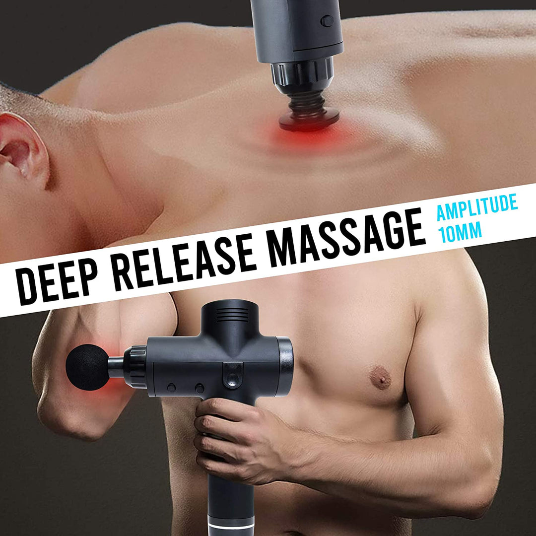 Muscle Multifunctional Massage Gun with 6 Massaging Heads
