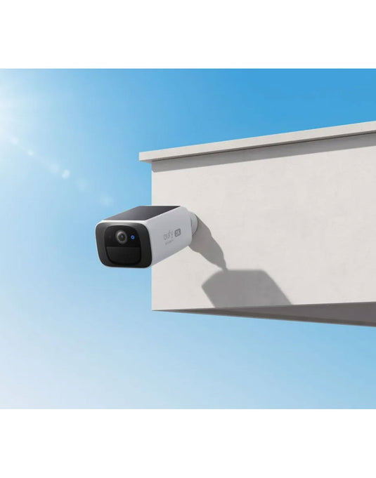 Eufy 2K Camera With Built In Solar Panel - White