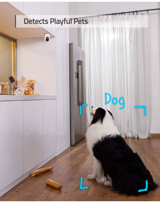 Eufy Security 2K Indoor Camera Pan & Tilt - White