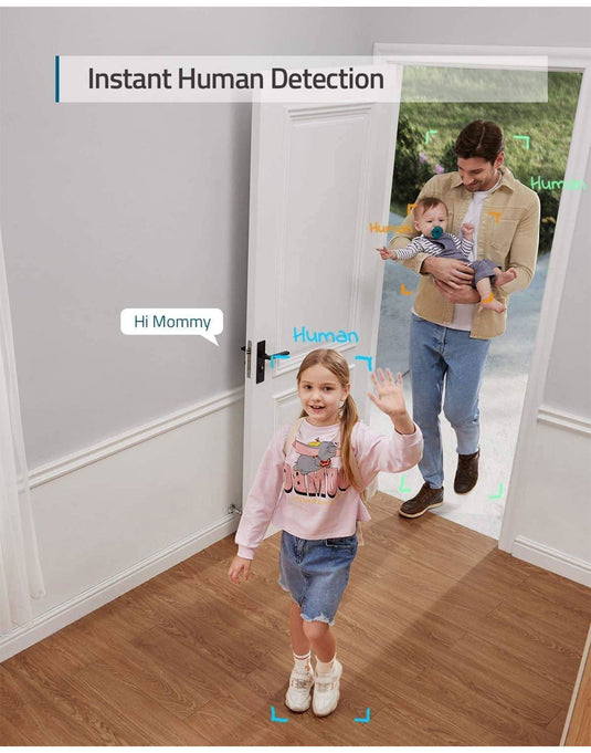 Eufy Security 2K Indoor Camera Pan & Tilt - White