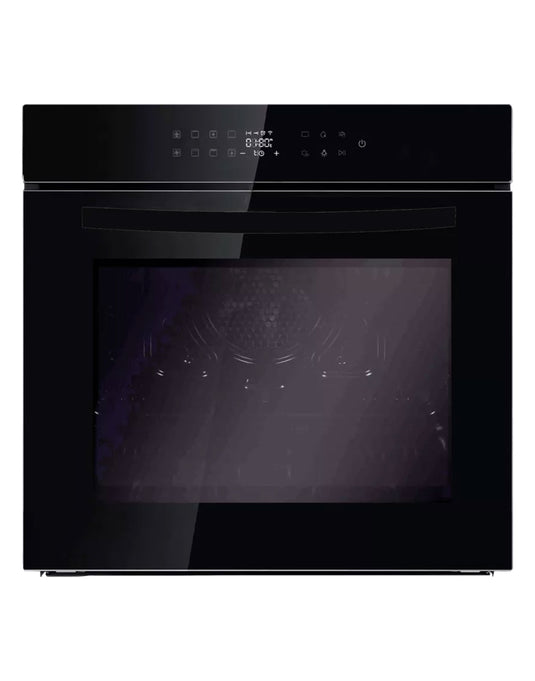 Eurotech Multi-function 76L Built-in Oven 11F Touch Panel Pyrolytic ED-BIO11FTBK