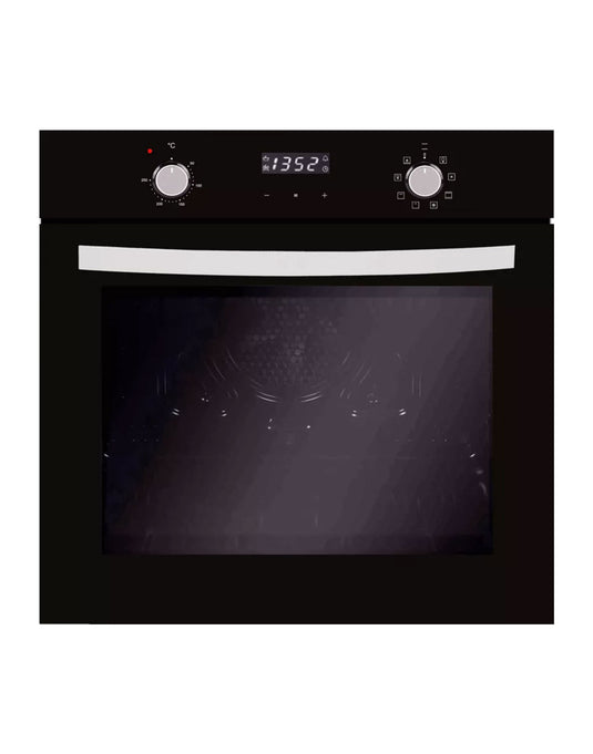 Eurotech Multifunction 76L Built-in Oven 8F D/Timer ED-BIO8FDTBK