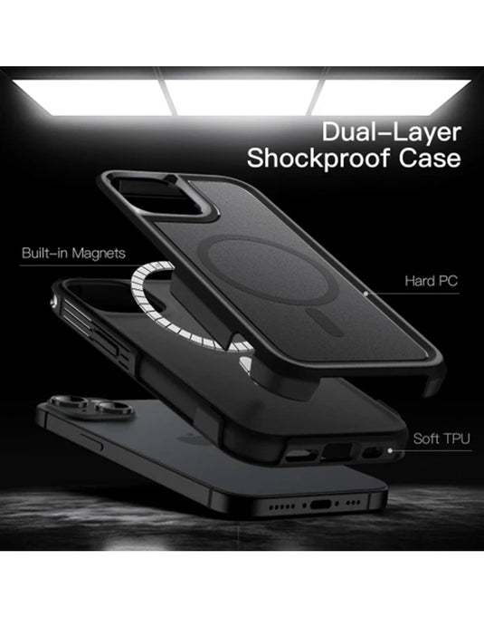 Google Pixel 10A TPU Hard Drop Tested Case - Black