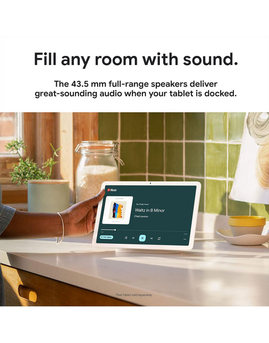 Google Pixel Tablet Charging Speaker Dock - Porcelain