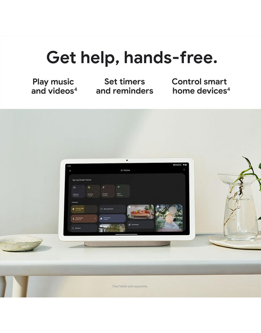 Google Pixel Tablet Charging Speaker Dock - Porcelain