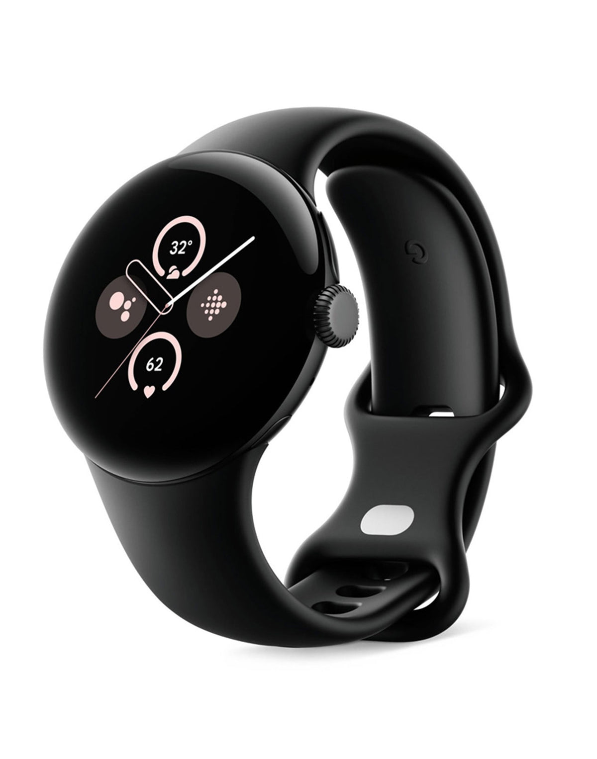Google Pixel Watch 2 With Obsidian Active Band (LTE) - Matte Black