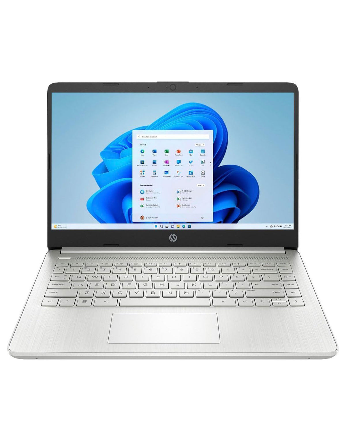 HP 14-DQ6011DX 14-inch N150 4GB 128GB Windows 11 Home Laptop