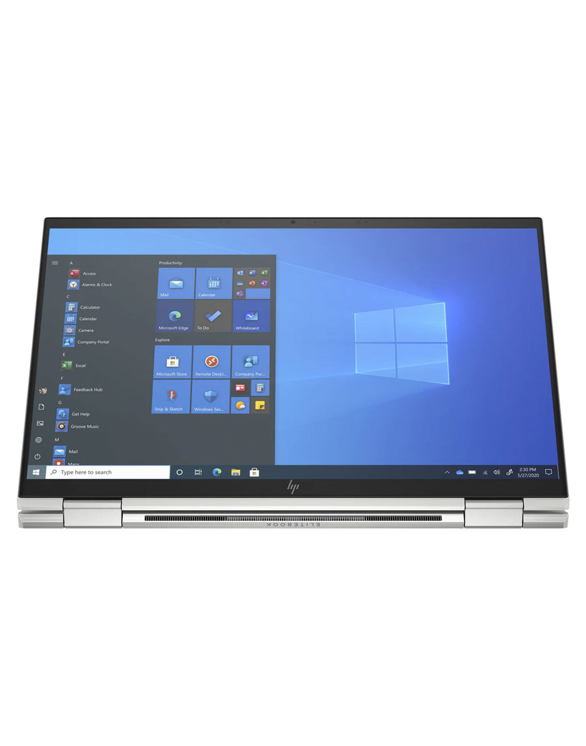 HP Elitebook X360 1030 G8 13.3-inch i7 11th Gen 16GB 512GB @2.80GHz Windows 11 Pro Touch Screen Laptop - Silver (Good Pre-Owned)