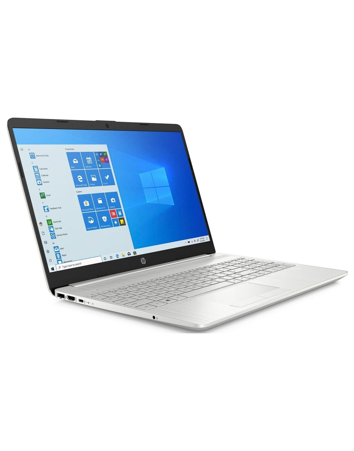 HP Laptop 15S 15.6-inch i7 8GB 512GB @1.3GHz Windows 11 Home - Natural Silver