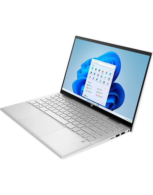 HP Pavilion X360 14 inch i7 11th Gen 16GB 256GB @2.90GHz Windows 11 Home 2 in 1 Touch Screen Laptop - Silver