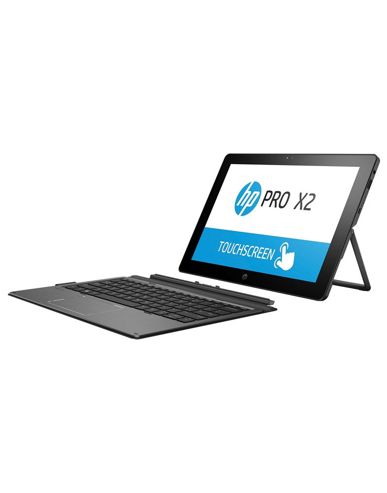 HP Pro X2 612 G2 12-inch M3 7th Gen 8GB 128GB @1.00GHz Windows 11 Pro Touch Screen Convertible Laptop With Keyboard - Black