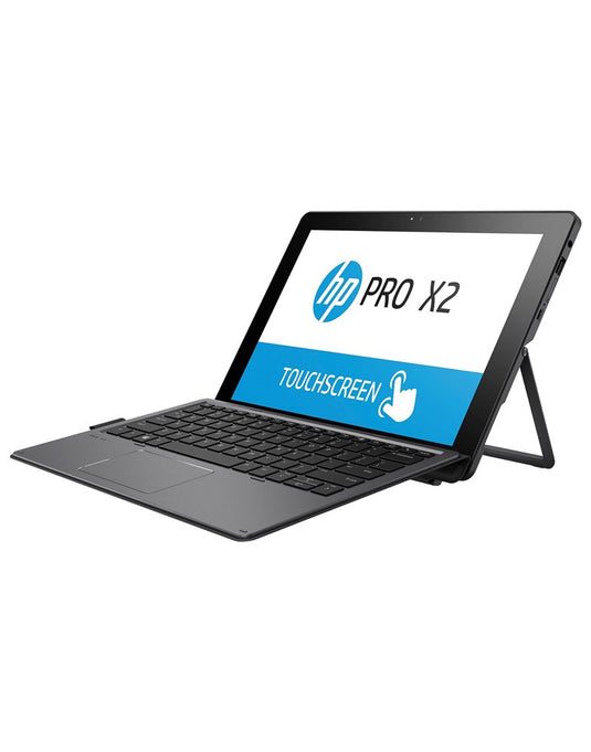 HP Pro X2 612 G2 12-inch M3 7th Gen 8GB 128GB @1.00GHz Windows 11 Pro Touch Screen Convertible Laptop With Keyboard - Black