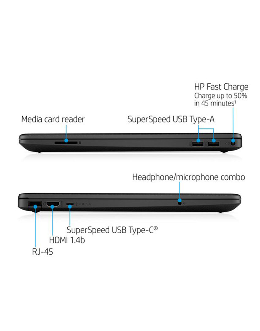HP 15.6-Inch FHD Laptop N4020 4GB/128GB SSD Microsoft Office 365